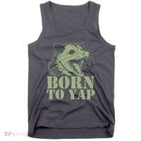 Funny Born To Yap Opossum Tank Top thumb 0