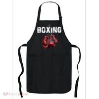 Funny Boxing TShirt I Love Boxing Tshirt Apron thumb 0