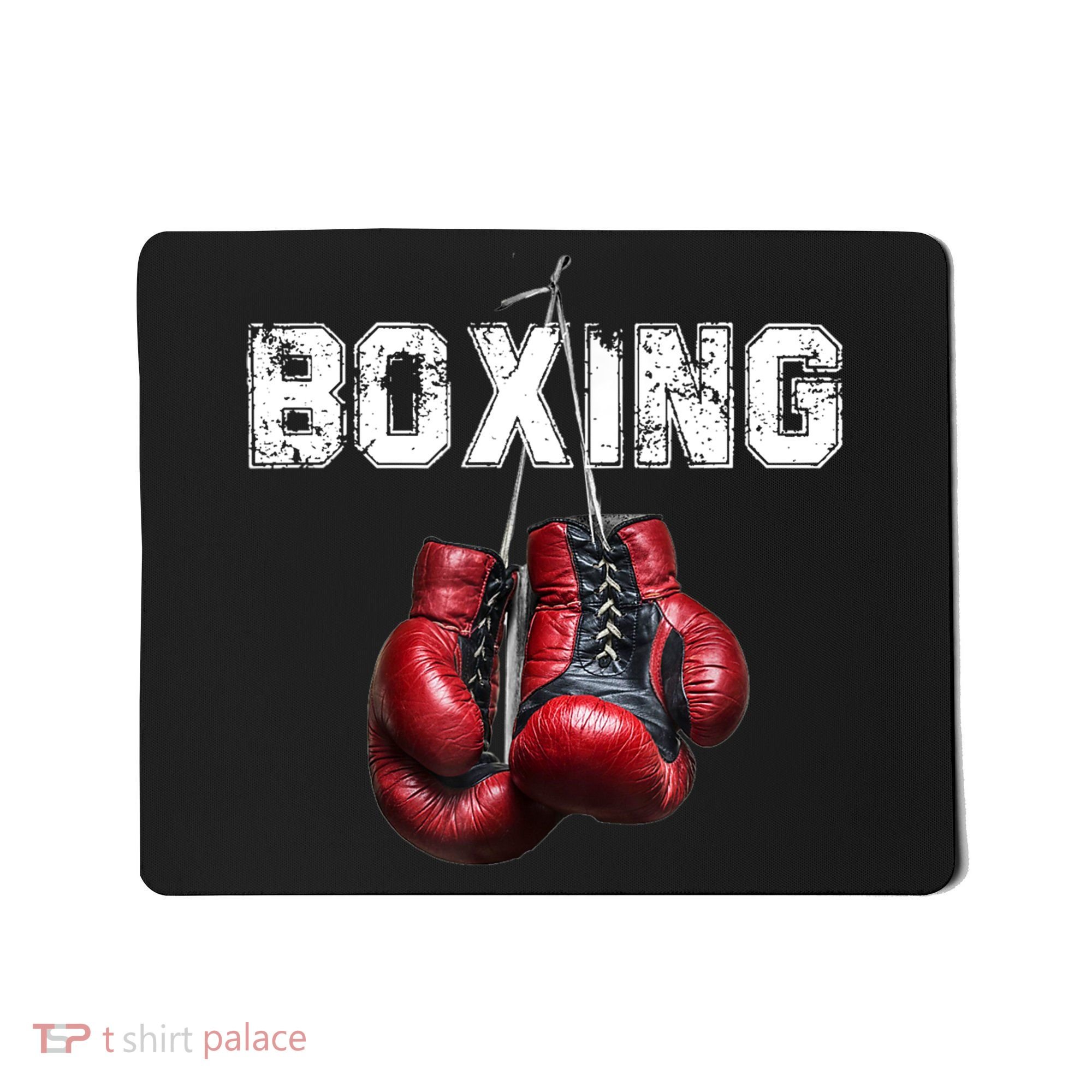 Funny Boxing TShirt I Love Boxing Tshirt Mousepad