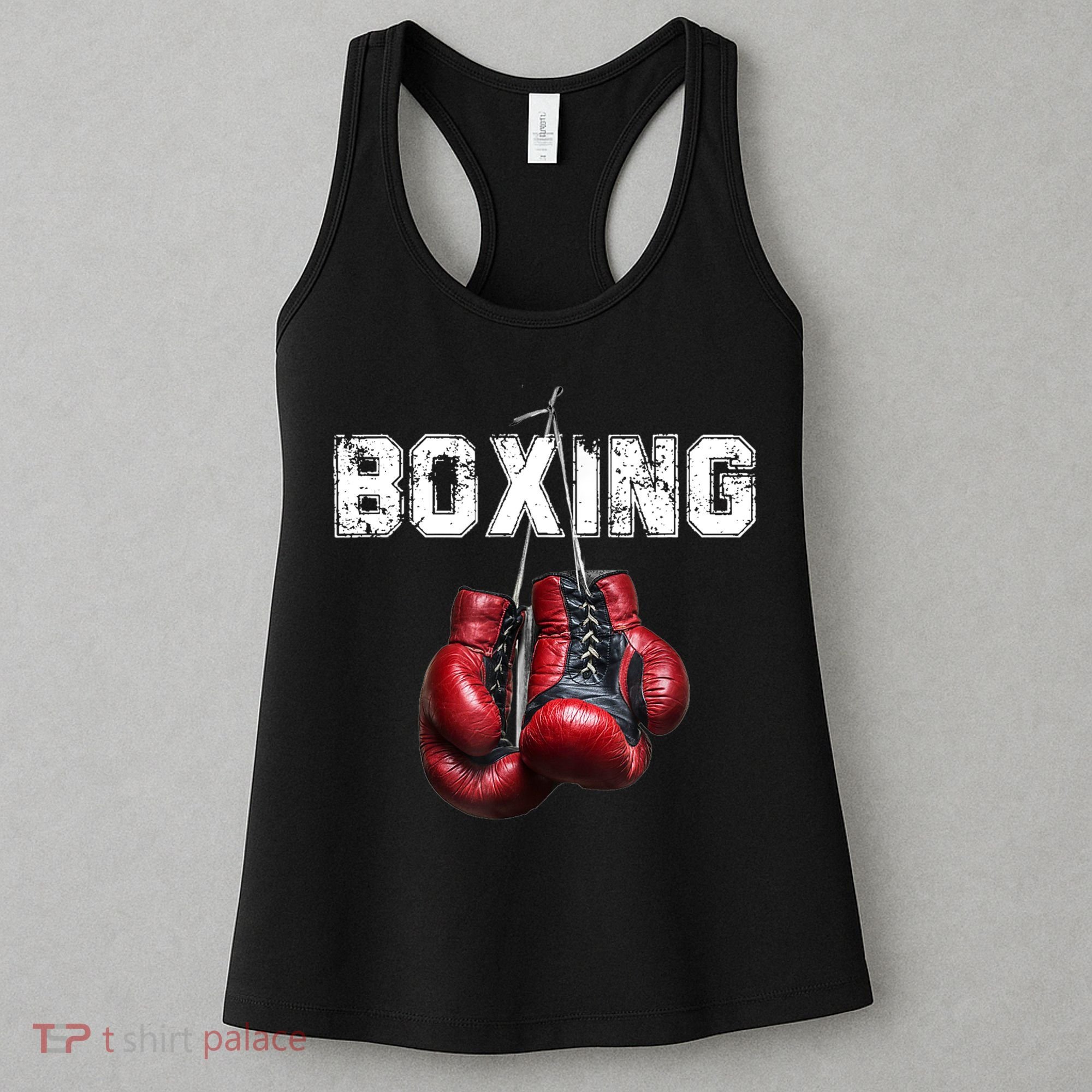 Funny Boxing TShirt I Love Boxing Tshirt Women's Tank Top