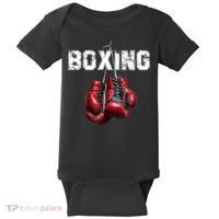 Funny Boxing TShirt I Love Boxing Tshirt Baby Bodysuit thumb 0