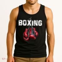 Funny Boxing TShirt I Love Boxing Tshirt Tank Top thumb 3