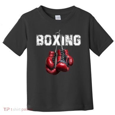 Funny Boxing TShirt I Love Boxing Tshirt Toddler T-Shirt