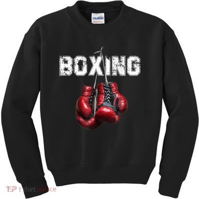 Funny Boxing TShirt I Love Boxing Tshirt Kids Sweatshirt