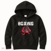 Funny Boxing TShirt I Love Boxing Tshirt Kids Hoodie thumb 0