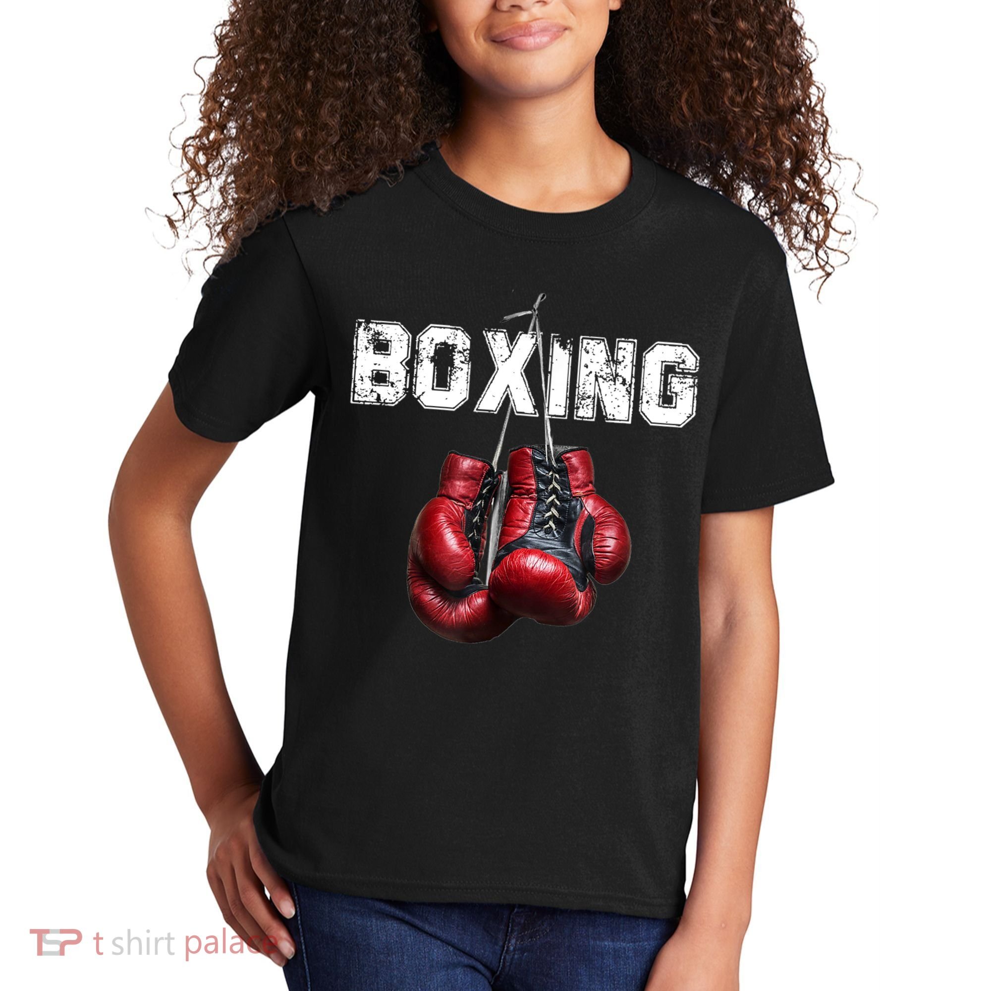 Funny Boxing TShirt I Love Boxing Tshirt Kids T-Shirt