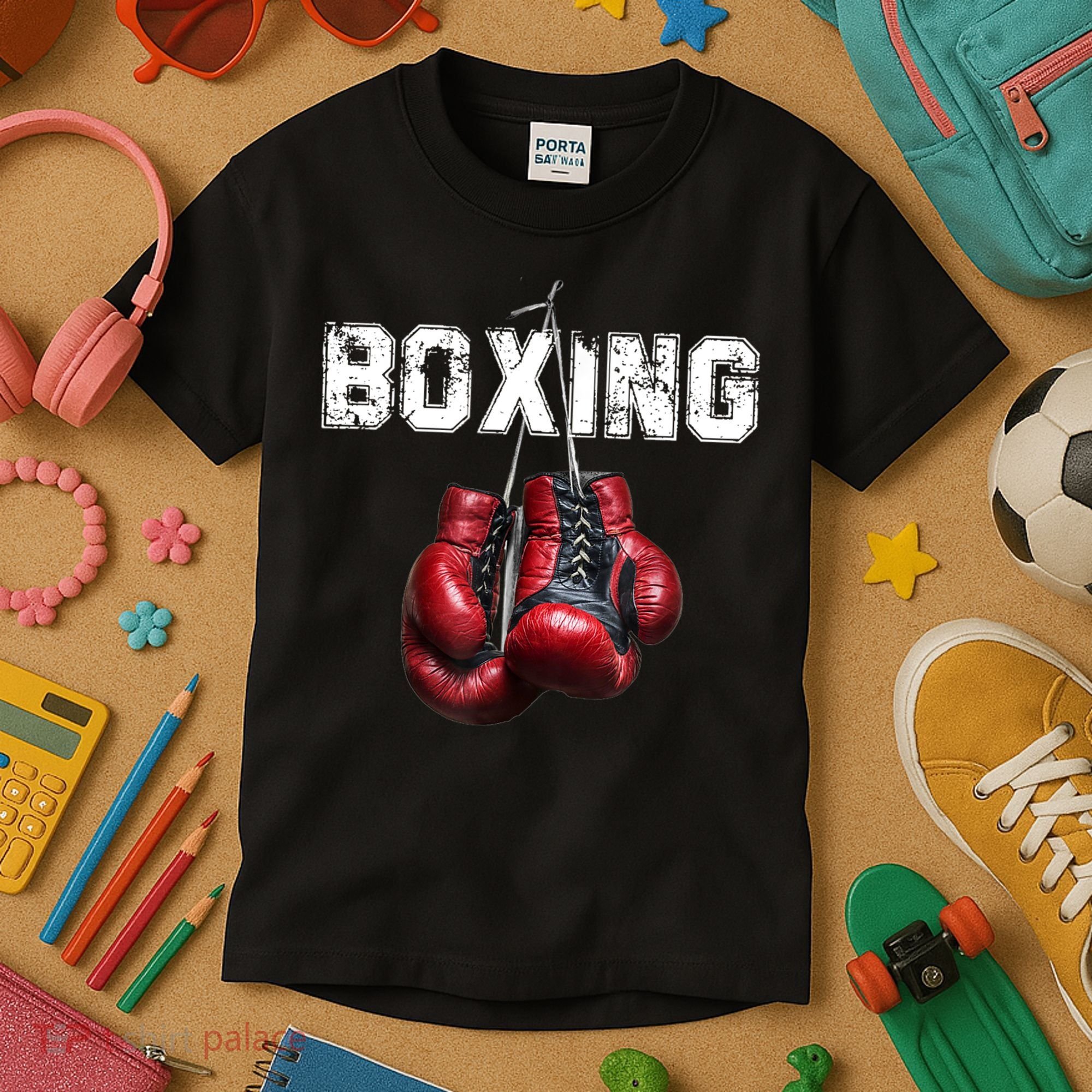 Funny Boxing TShirt I Love Boxing Tshirt Kids T-Shirt