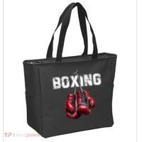 Funny Boxing TShirt I Love Boxing Tshirt Tote Bag thumb 2