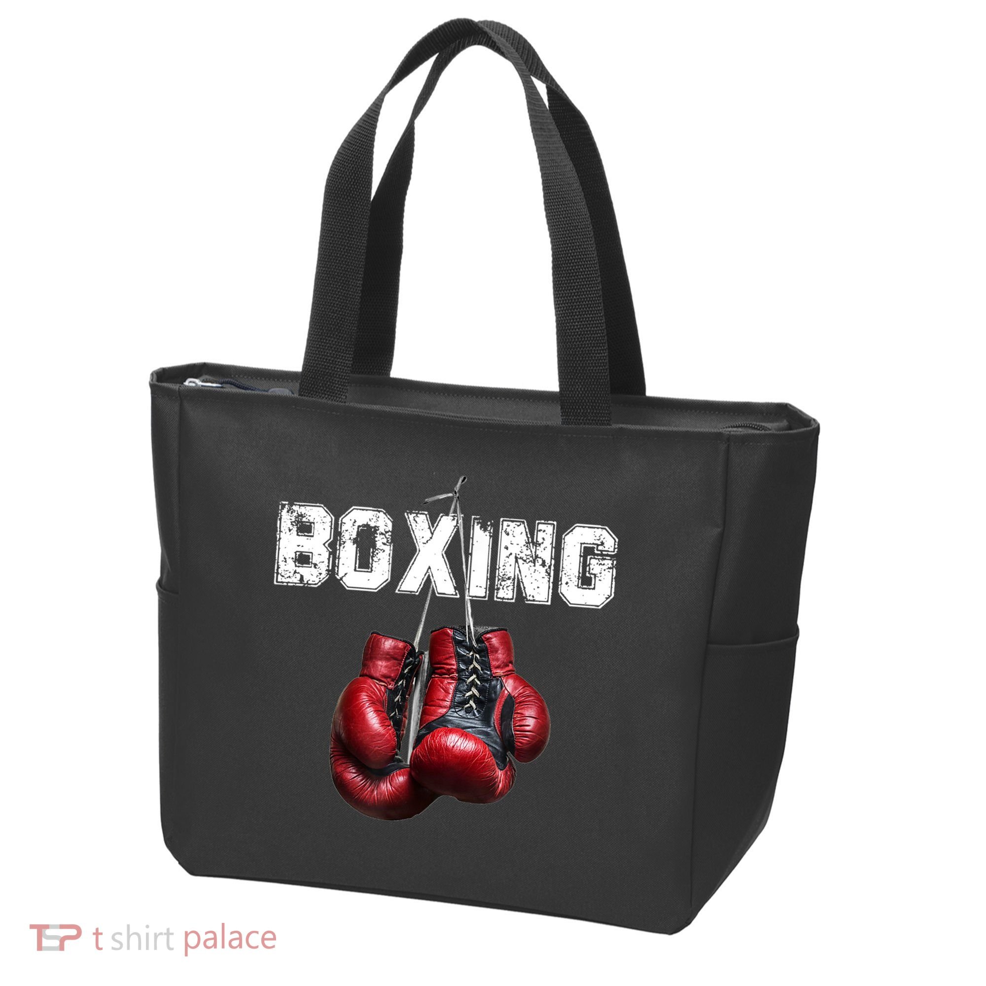 Funny Boxing TShirt I Love Boxing Tshirt Tote Bag