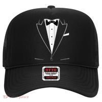 Funny Black Tuxedo And White Hat thumb 0