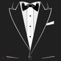 Funny Black Tuxedo And White Hat thumb 2
