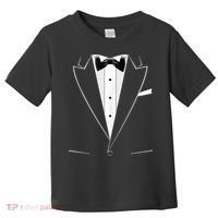 Funny Black Tuxedo And White Toddler T-Shirt thumb 0