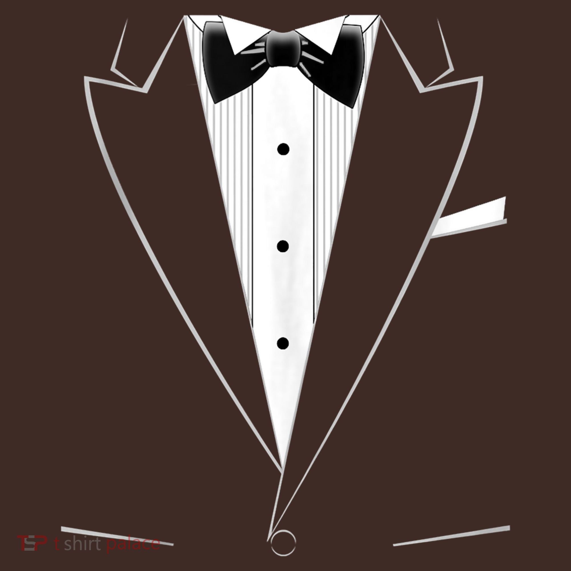 Funny Black Tuxedo And White Apron