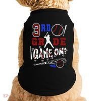 Funny Back To School Baseball Third Grade 3rd Grade Gift Doggie Tank thumb 0