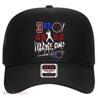 Funny Back To School Baseball Third Grade 3rd Grade Gift Hat thumb 0