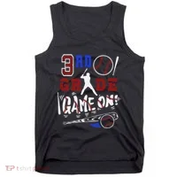 Funny Back To School Baseball Third Grade 3rd Grade Gift Tank Top thumb 0
