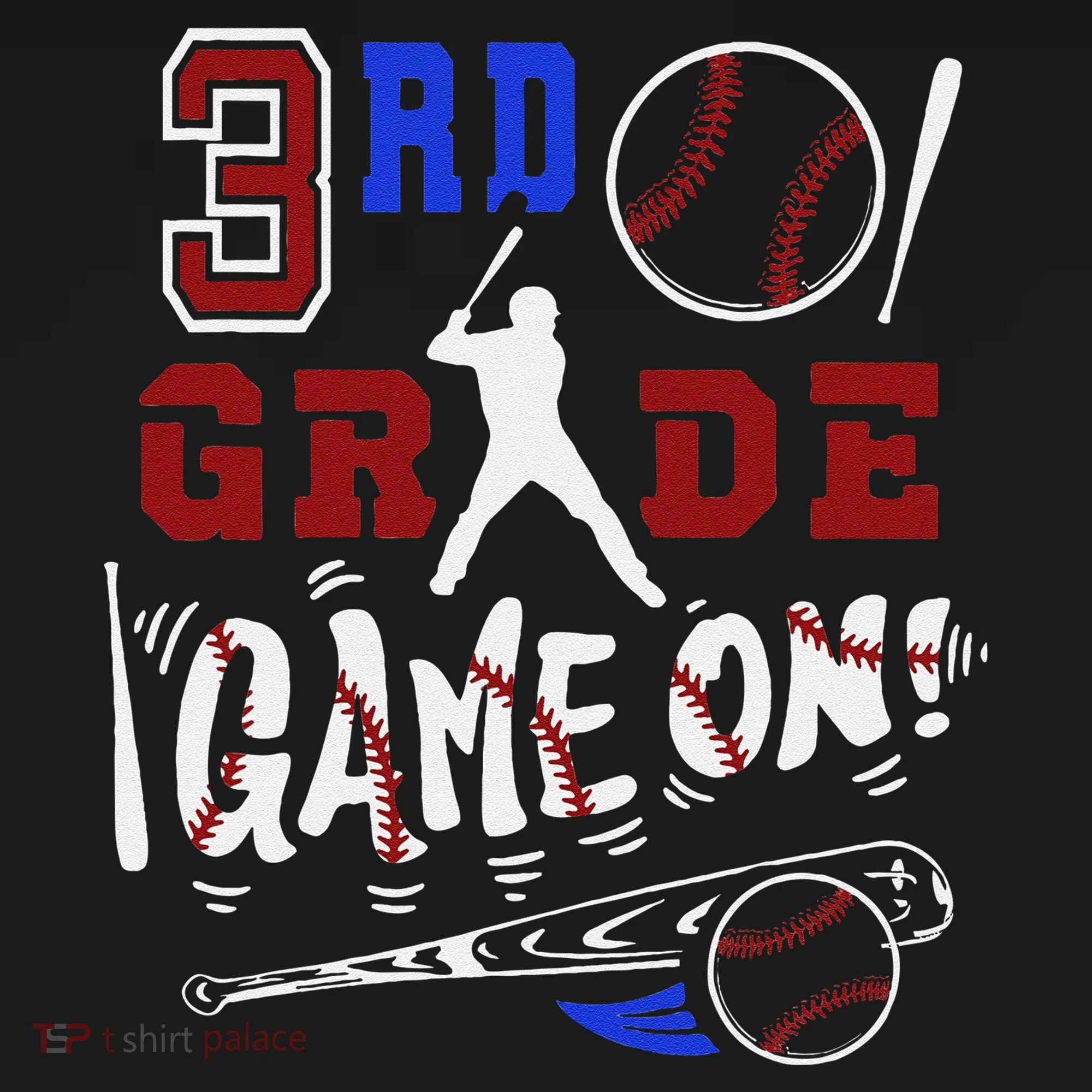 Funny Back To School Baseball Third Grade 3rd Grade Gift Tank Top