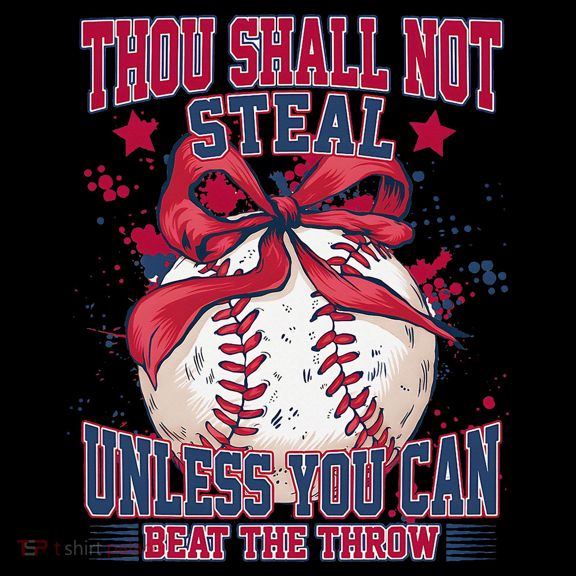 Funny Baseball Thou Shall Not Steal Women's Hoodie