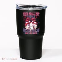 Funny Baseball Thou Shall Not Steal Tumbler thumb 0