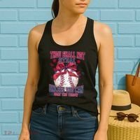 Funny Baseball Thou Shall Not Steal Women's Tank Top thumb 2