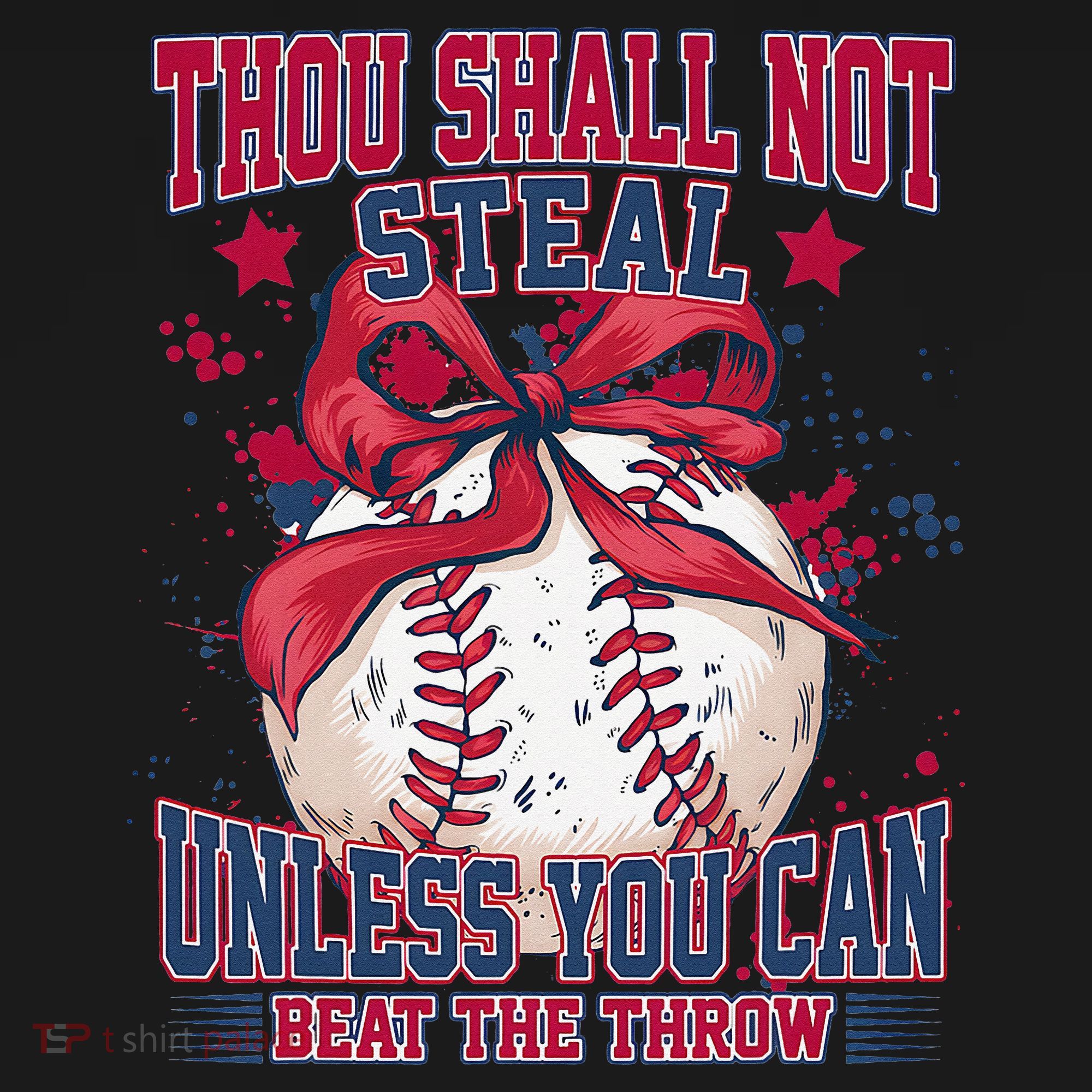 Funny Baseball Thou Shall Not Steal Women's Tank Top