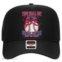 Funny Baseball Thou Shall Not Steal Hat thumb 0