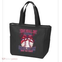 Funny Baseball Thou Shall Not Steal Tote Bag thumb 3