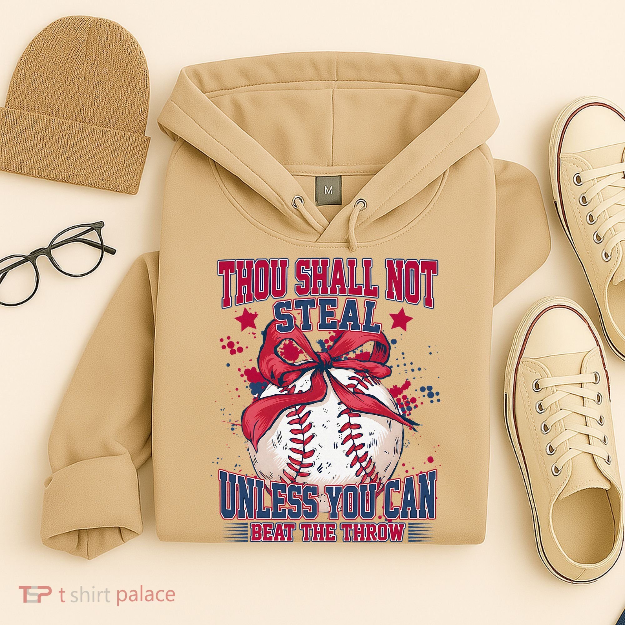 Funny Baseball Thou Shall Not Steal Hoodie