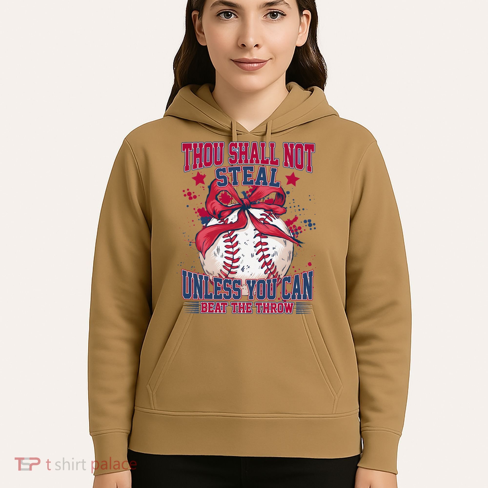 Funny Baseball Thou Shall Not Steal Hoodie