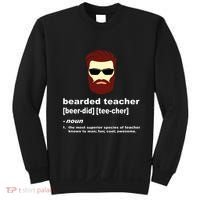 Funny Beard Teacher Teacher Appreciation Gift For Sweatshirt thumb 0