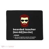 Funny Beard Teacher Teacher Appreciation Gift For Mousepad thumb 0