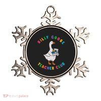 Funny Back To School Teachers Silly Goose Teacher Club Gift Ornament thumb 0