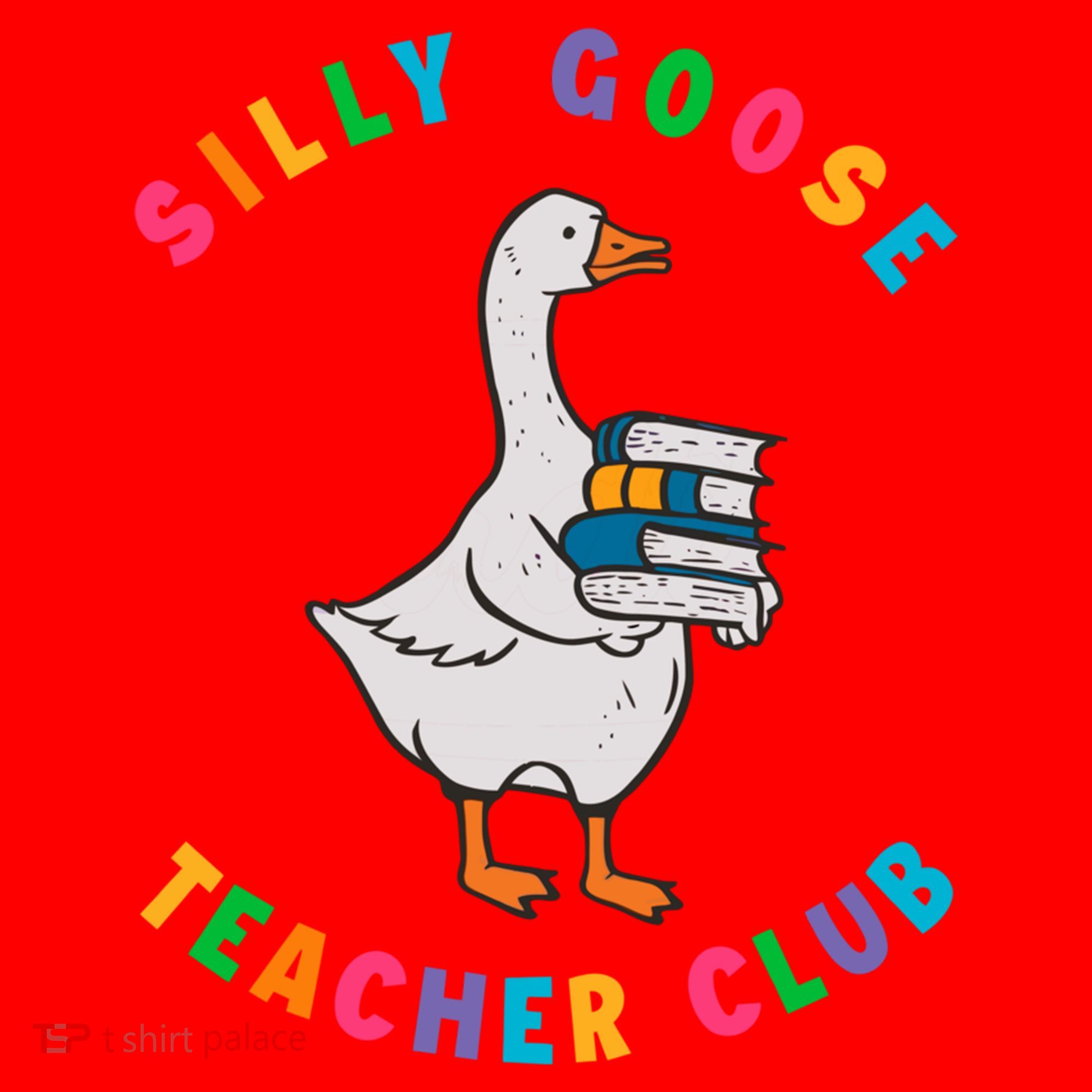 Funny Back To School Teachers Silly Goose Teacher Club Gift Santa Hat