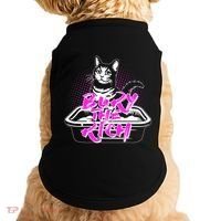 Funny Bury The Rich Cat Litter Box Doggie Tank thumb 0