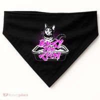 Funny Bury The Rich Cat Litter Box USA-Made Doggie Bandana thumb 0