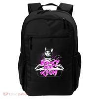 Funny Bury The Rich Cat Litter Box Backpack thumb 0