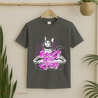 Funny Bury The Rich Cat Litter Box T-Shirt thumb 2