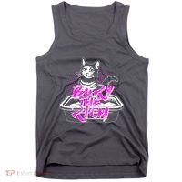 Funny Bury The Rich Cat Litter Box Tank Top thumb 0