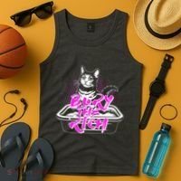 Funny Bury The Rich Cat Litter Box Tank Top thumb 4