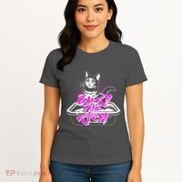Funny Bury The Rich Cat Litter Box Women's T-Shirt thumb 4