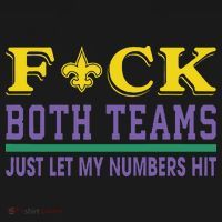Fuck Both Teams Just Let My Numbers Hit Gift Visor thumb 3