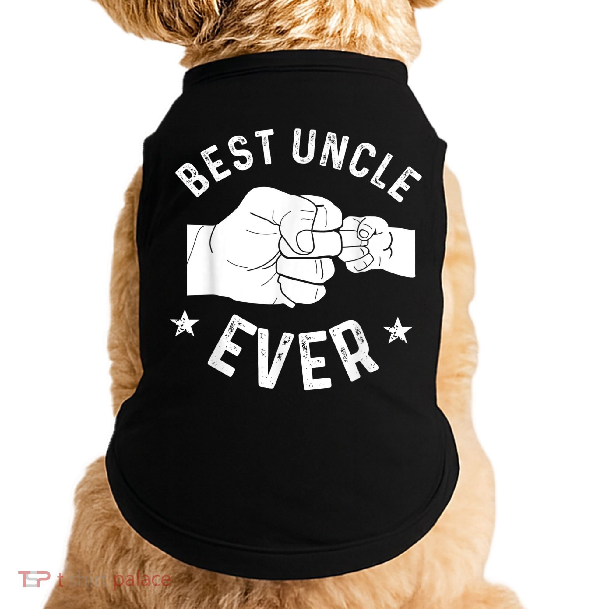 Funny Best Uncle Ever Fistbump Doggie Tank