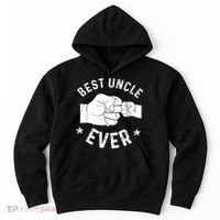 Funny Best Uncle Ever Fistbump Hoodie thumb 0