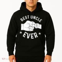 Funny Best Uncle Ever Fistbump Hoodie thumb 2