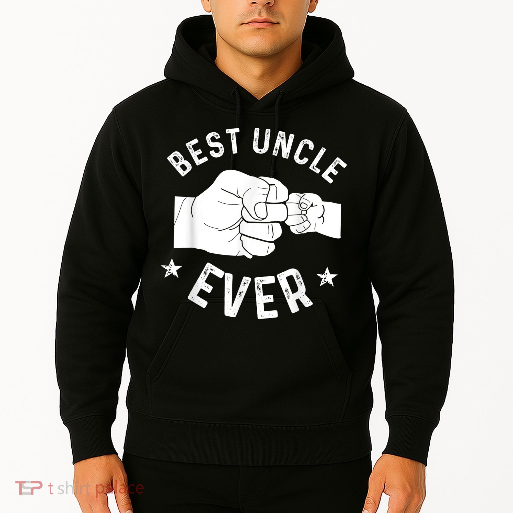 Funny Best Uncle Ever Fistbump Hoodie