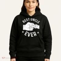 Funny Best Uncle Ever Fistbump Hoodie thumb 5
