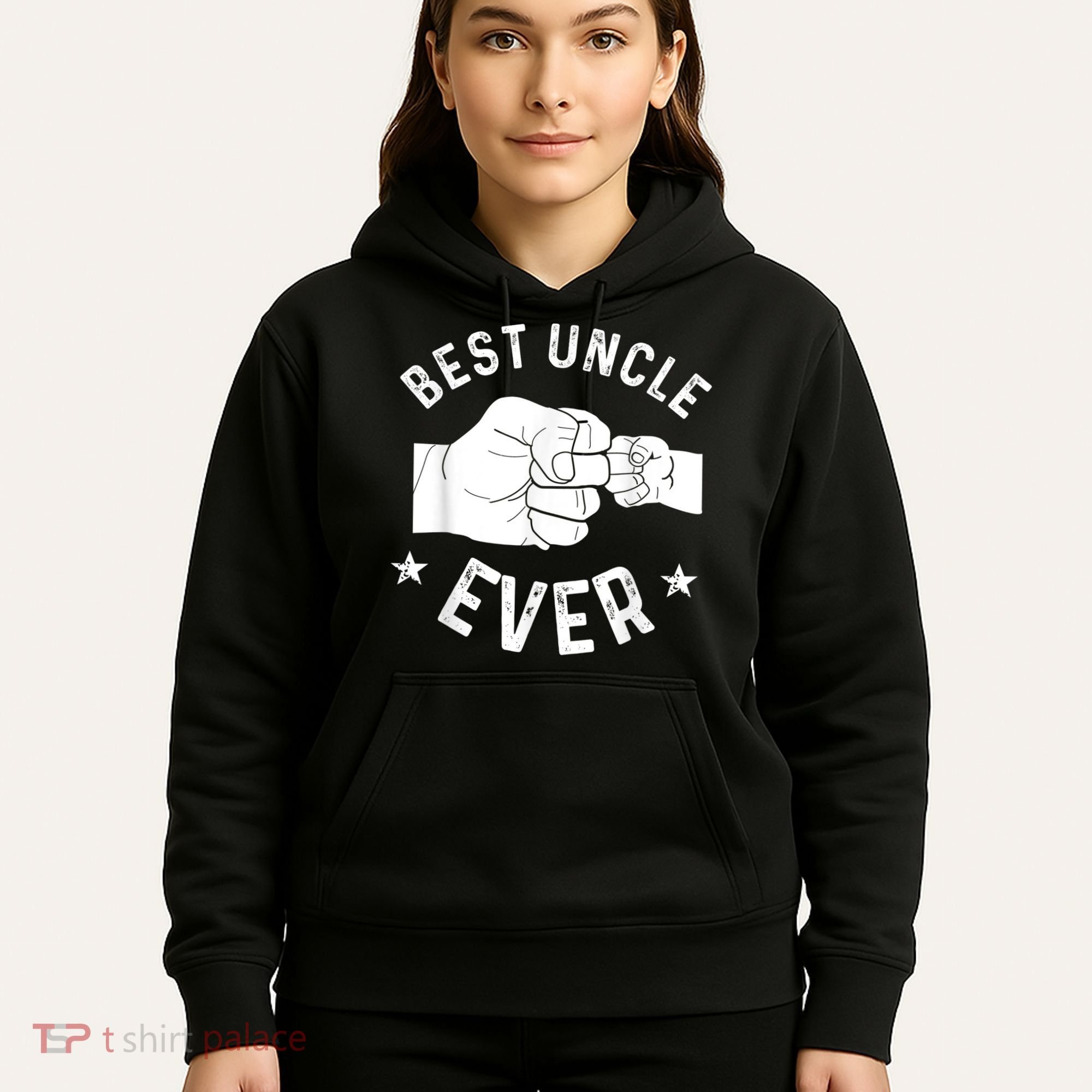 Funny Best Uncle Ever Fistbump Hoodie