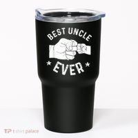 Funny Best Uncle Ever Fistbump Tumbler thumb 0