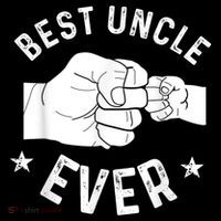 Funny Best Uncle Ever Fistbump Mousepad thumb 1