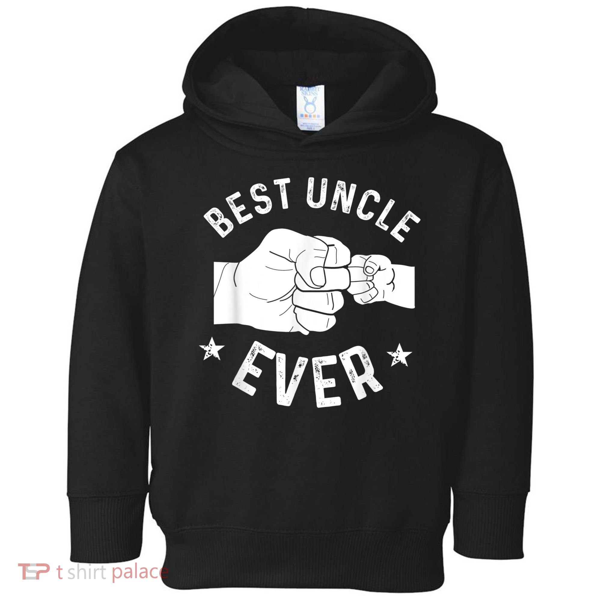 Funny Best Uncle Ever Fistbump Toddler Hoodie